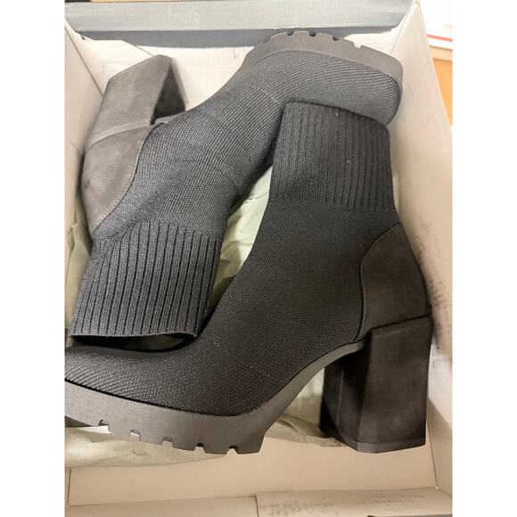 Eileen Fisher Spell Recycled Stretch Knit Bootie - Picture 4 of 8